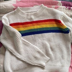 Rainbow sweater